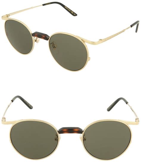 gucci 47mm novelty sunglasses|Gucci unisex aviator sunglasses.